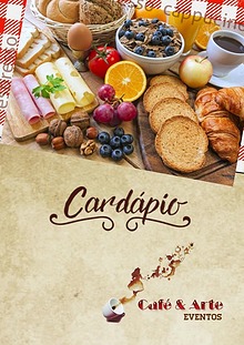 Cardápio Café & Arte Eventos
