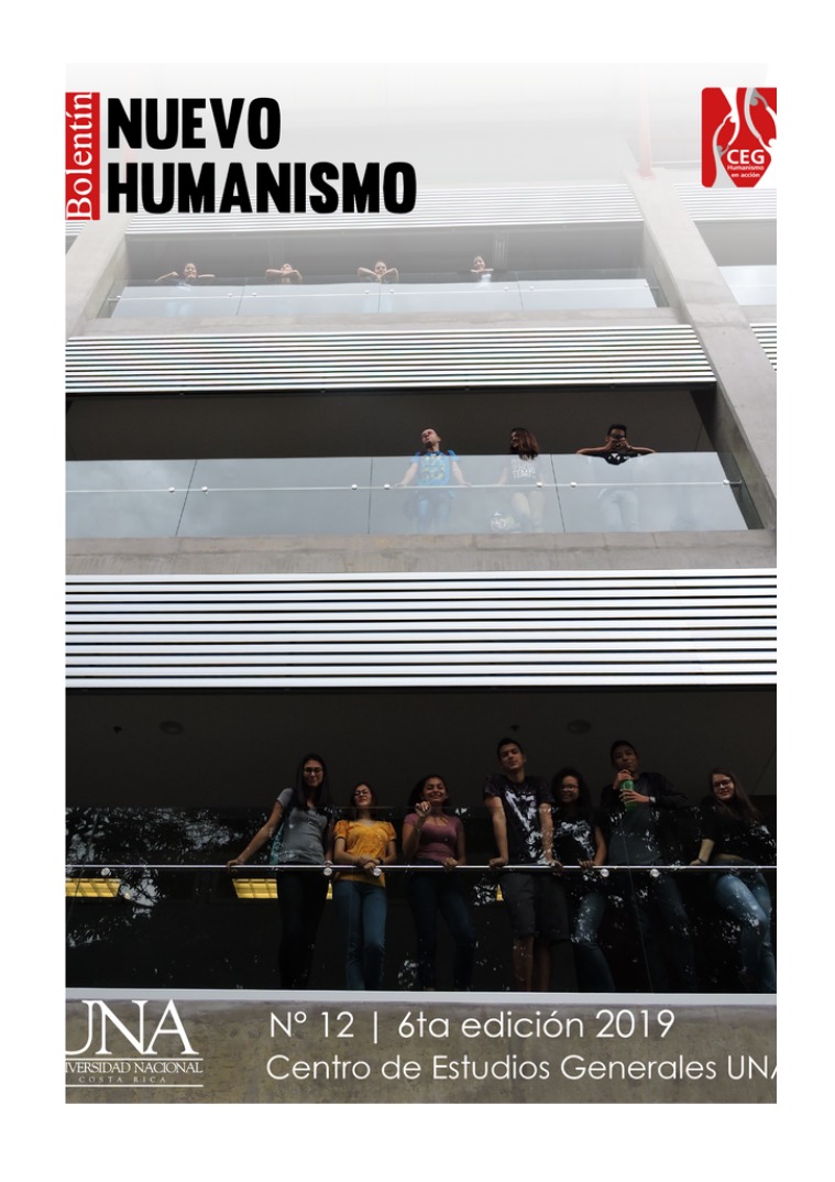 VI Edición No.12 Boletín del Nuevo Humanismo Actividades Setiembre 2019