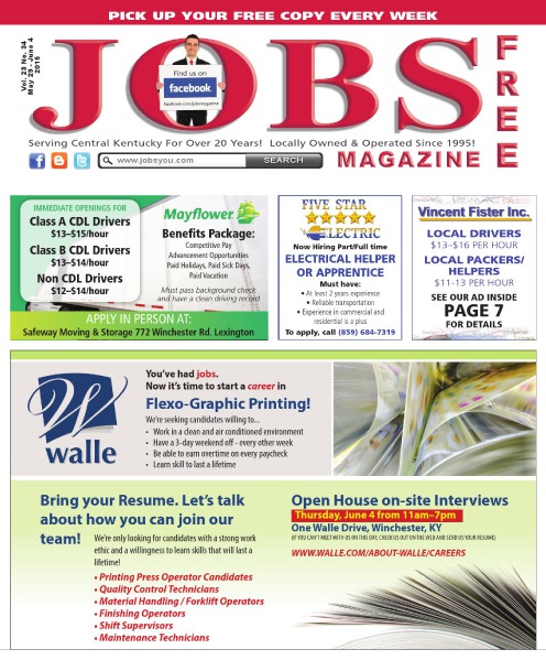 Jobs Magazine May 29 – June 4, 2015