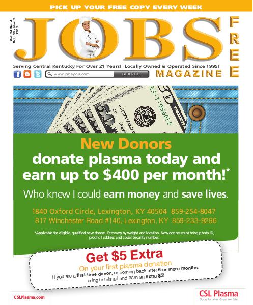 Jobs Magazine October 30 – November 5, 2015