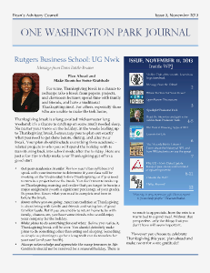 1 Washington Park Journal November Issue 2