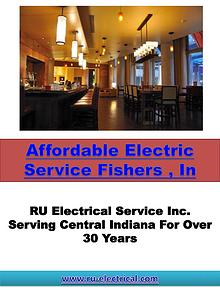 Affordable Electric Service Fishers , In