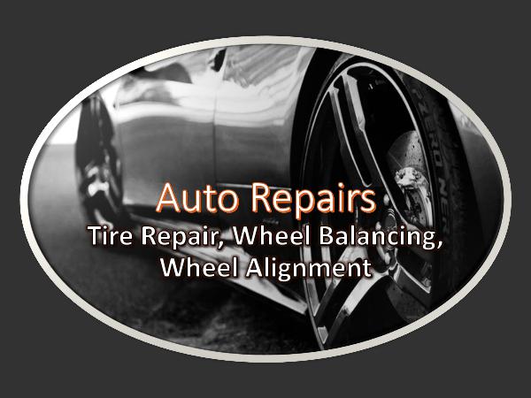 Auto Repairs - Tire Repair, Wheel Balancing, Wheel