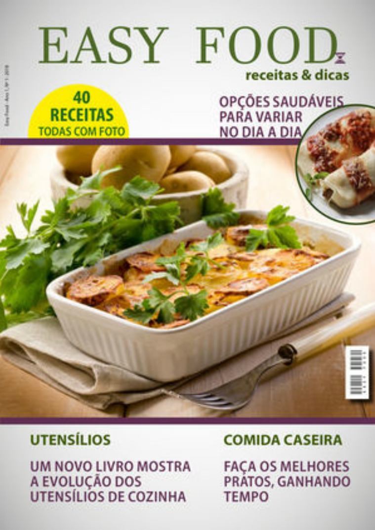 Minha primeira Revista Revista Easy Food_Projeto Final
