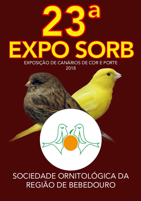 SORB - Sociedade Ornitológica da Região de Bebedouro. SORB-REVISTA2018