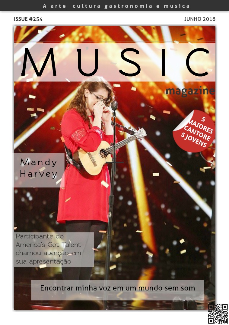 Minha primeira Revista revista de musica