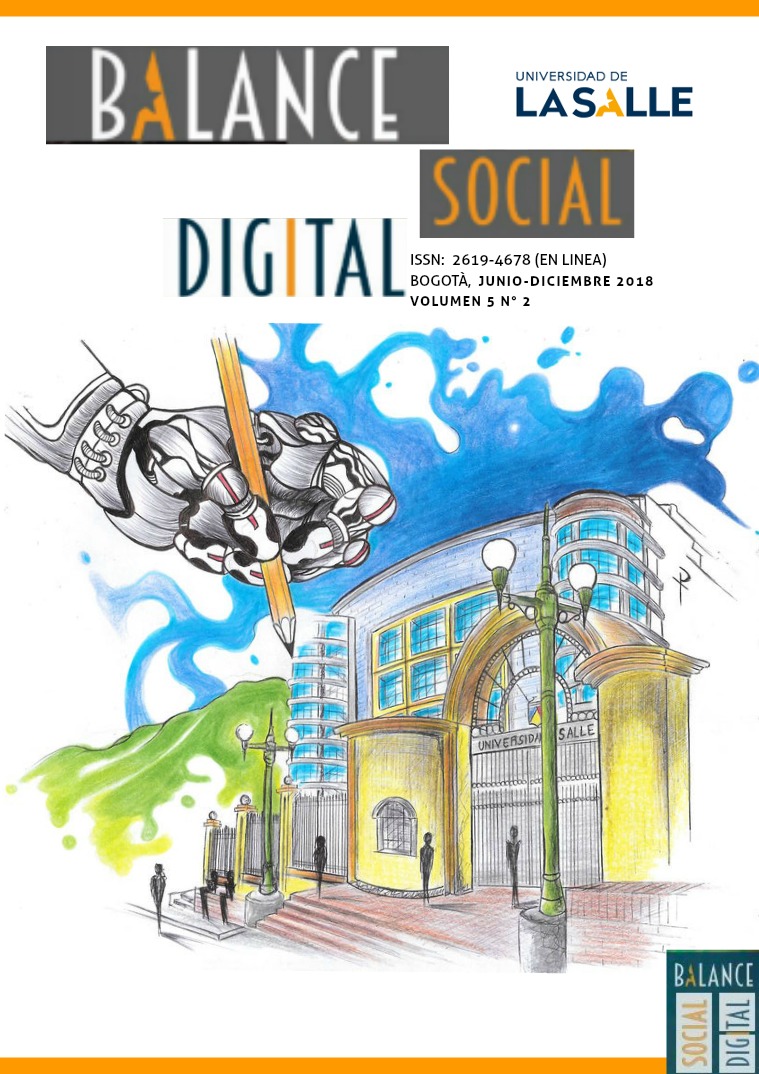 Revista Balance Social Digital Vol 5 N° 1 Volumen 5 No. 2 Junio- Diciembre 2018