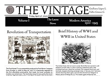 The Vintage NewsPaper