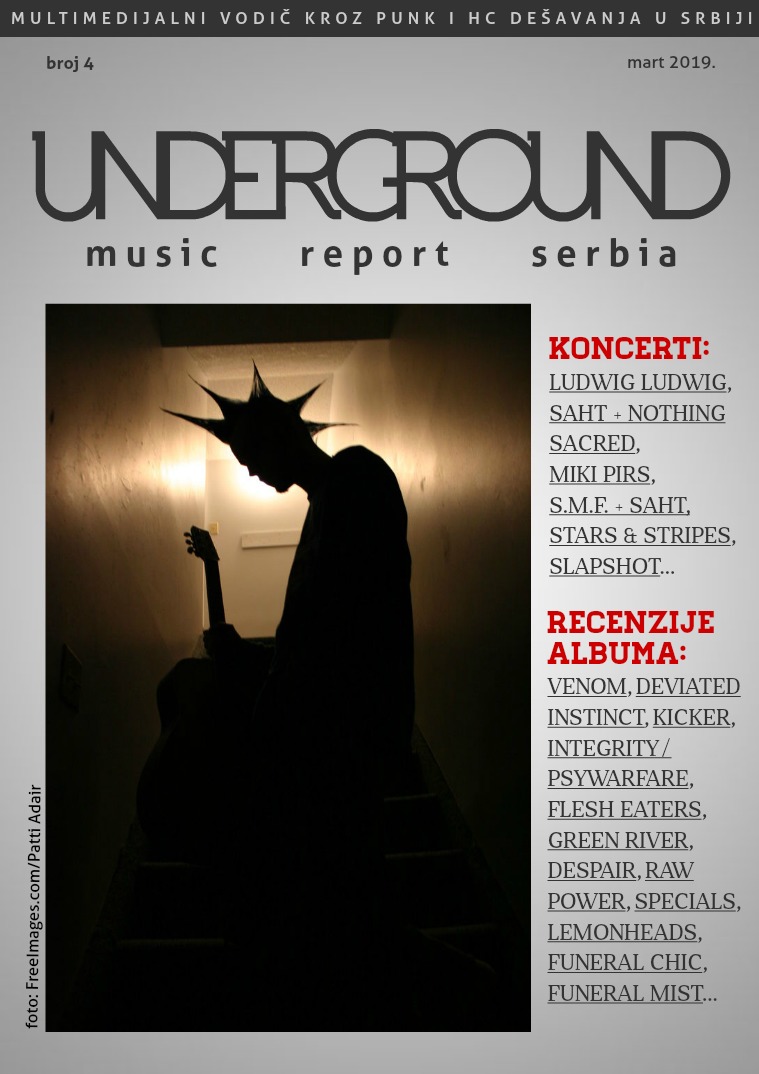 Underground Music Report Serbia: Punk i HC mart 2019