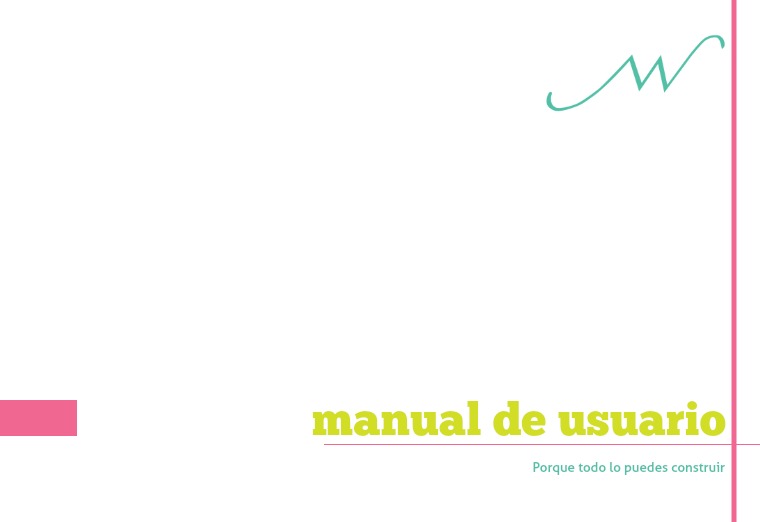 Manual de usuario Primera edición