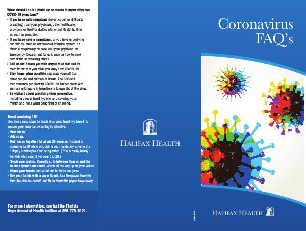 Coronavirus 0320-4010 Coronavirus FAQ