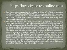 Buy Discount Cigarettes - Cheap Cigarettes online