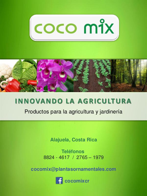 Cocomix - Catálogo de Productos Catalogo Cocomix
