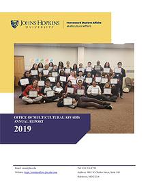 2018-2019 JHU OMA Annual Report