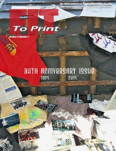 Fit to Print Volume 22, Issue 4 : December 2013