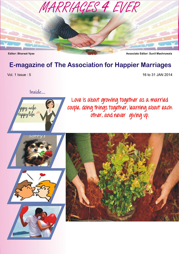 Marriages 4 ever Issue : 5  Vol. 1