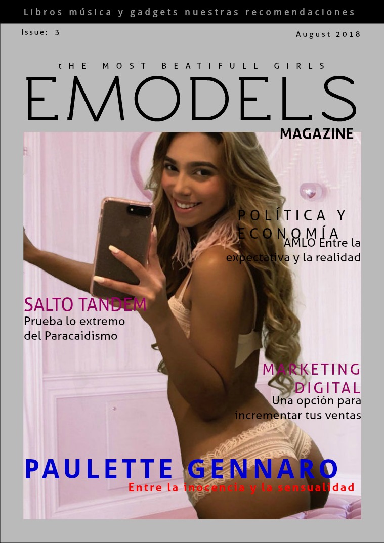 EModels Magazine August 2018