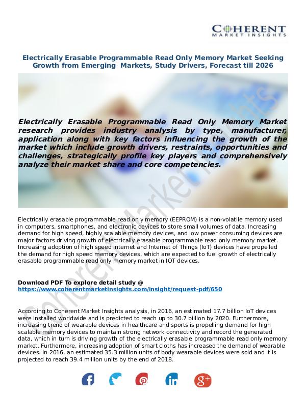 ICT RESEARCH REPORTS Electrically-Erasable-Programmable-Read-Only-Memor