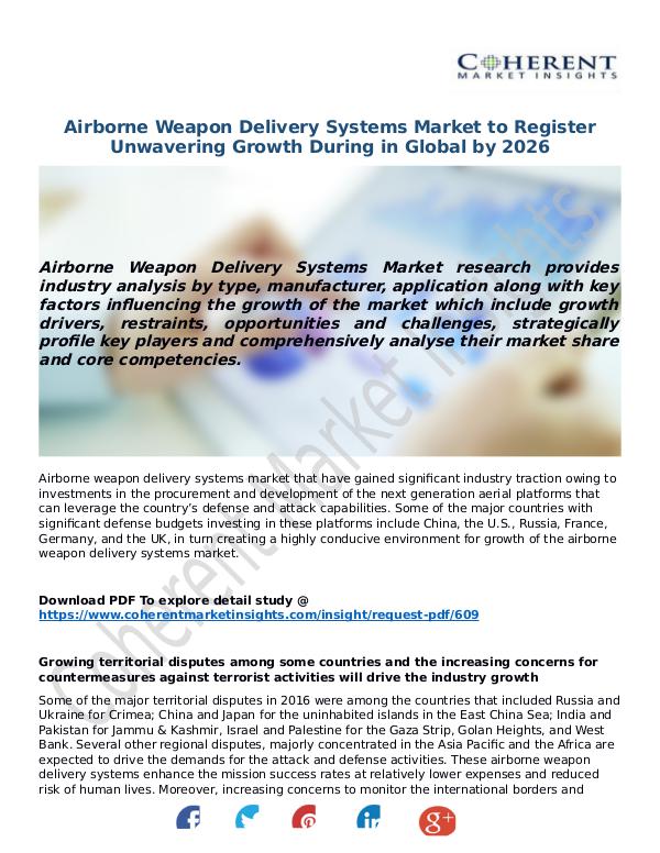 ICT RESEARCH REPORTS Airborne-Weapon-Delivery-Systems-Market