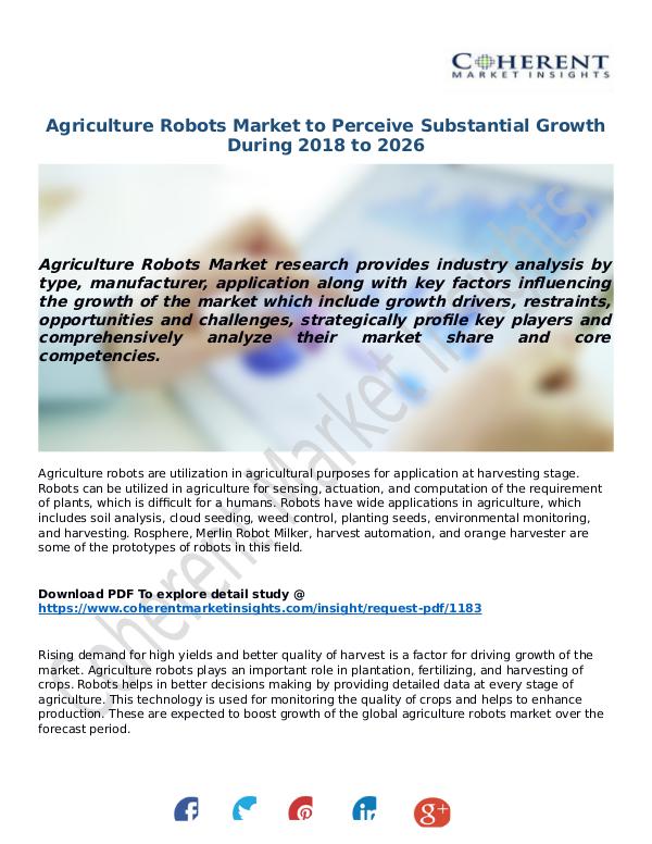 ICT RESEARCH REPORTS Agriculture-Robots-Market