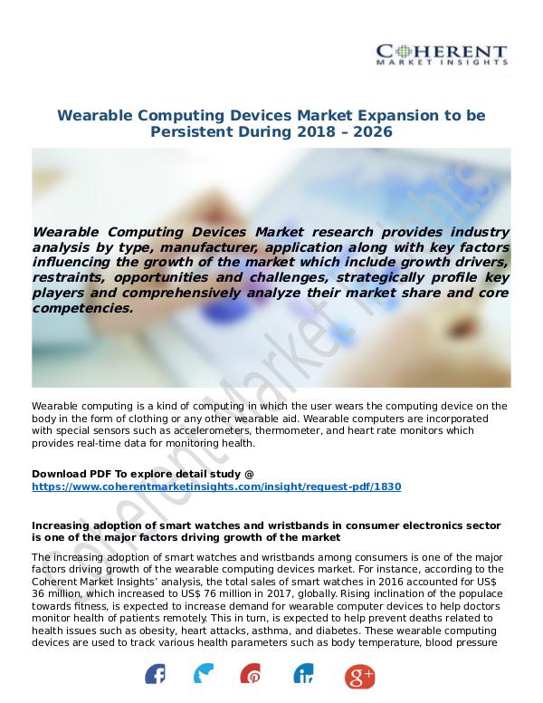 ICT RESEARCH REPORTS Wearable-Computing-Devices-Market