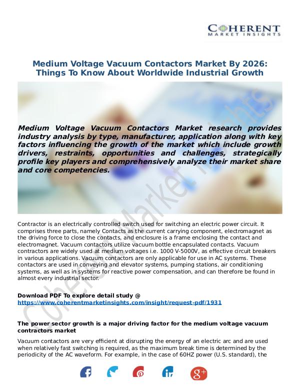 ICT RESEARCH REPORTS Medium-Voltage-Vacuum-Contactors-Market