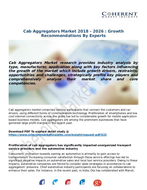 ICT RESEARCH REPORTS Cab-Aggregators-Market