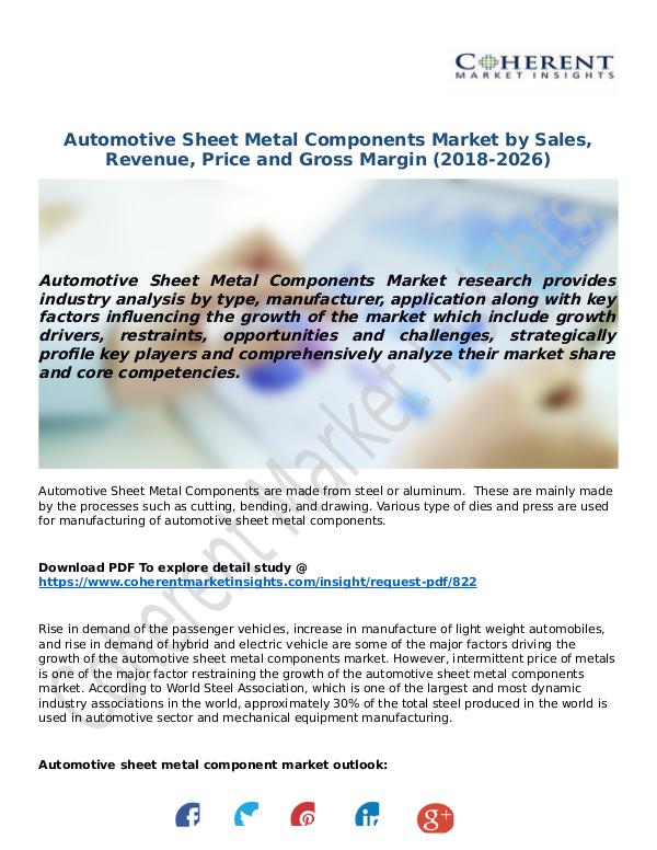 ICT RESEARCH REPORTS Automotive-Sheet-Metal-Components-Market