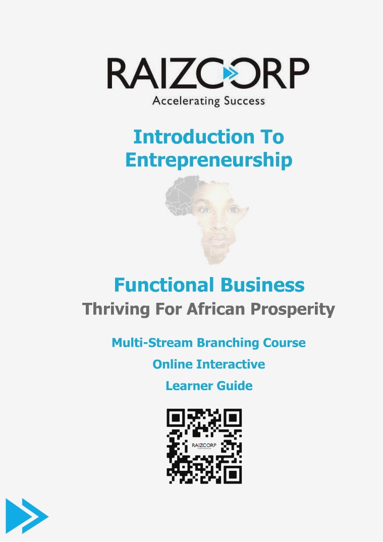 Raizcorp Functional Entrepreneurship