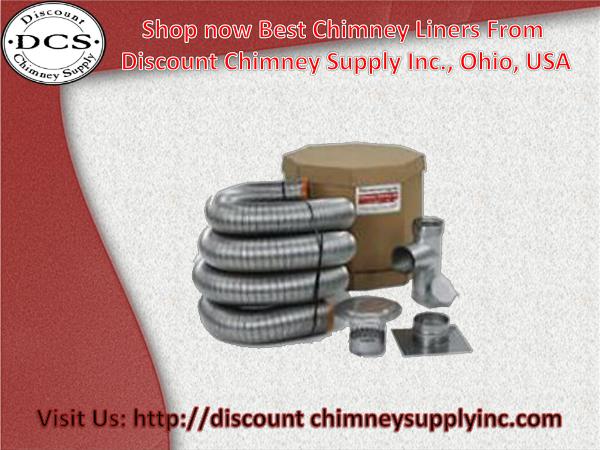 Chimney Liners from Discount Chimney Supply Inc.