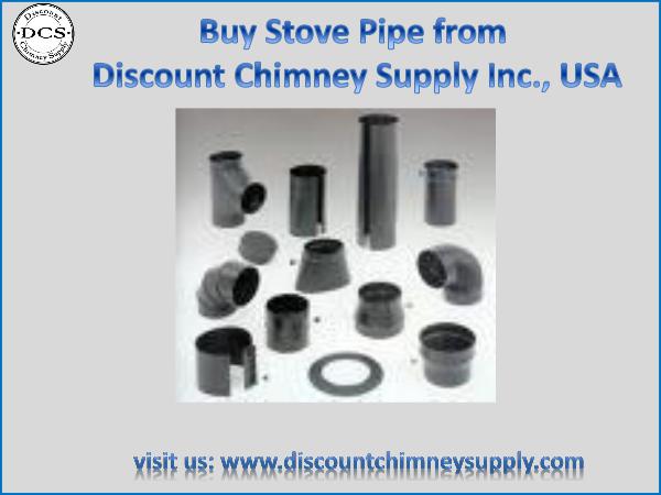 Products from Discount Chimney Supply Inc., Ohio, USA DCS-Stove-Pipe