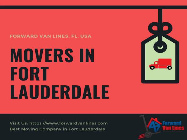 Best Movers in Fort Lauderdale | Forward Van Lines Movers in Fort lauderdale, USA | Forward Van Lines