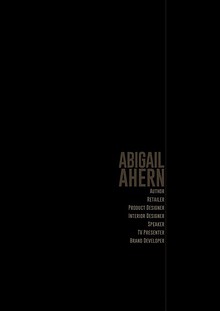 Abigail Ahern Biography