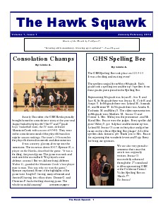 The Hawk Squawk January/February 2014