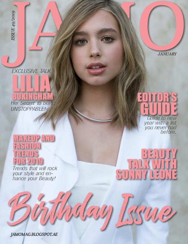 JAMO magazine January 2019/ 49 Issue