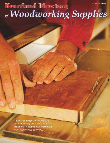 Heartland Directory - Woodworking Supplies 2012 Issue