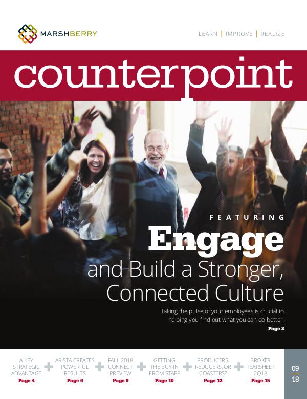 MarshBerry CounterPoint: Engagement - September 2018 MarshBerry CounterPoint_Engagement - Sept 2018