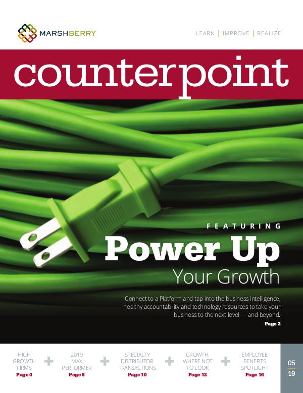 MarshBerry CounterPoint_Power Up Growth - MAY 2019 MarshBerry CounterPoint_Power Up Growth - MAY 2019