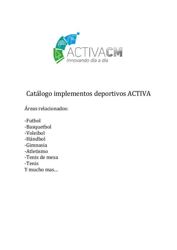 Catalogo Deportivo CATALOGO ACTIVACM-1