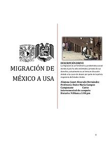 Migración de México a USA