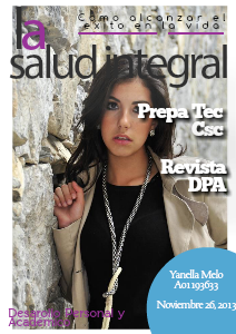 Yanella Melo A0119363 Revista DPA November,2013
