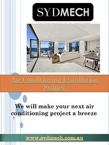 Air conditioning Sydney | http://www.sydmech.com.au/