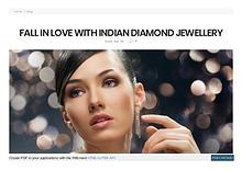 Diamond Earrings Online Jewellery