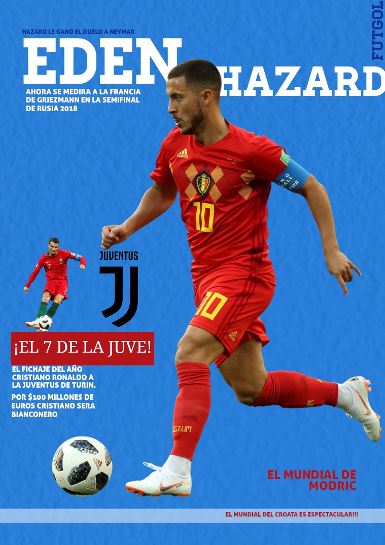 Eden Hazard La Estrella del Mundial ejemplar 1
