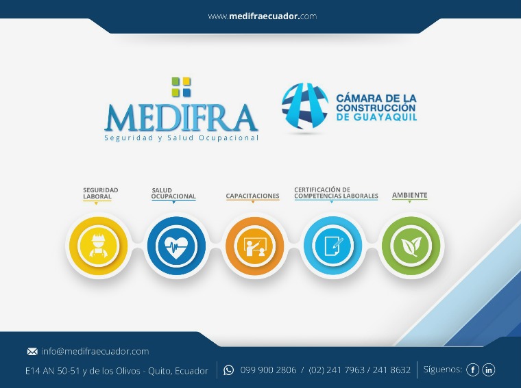 MEDIFRA Seguridad y Salud Ocupacional Brochure MEDIFRA