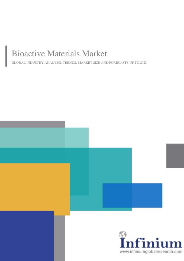 Infinium Global Research Bioactive Materials Market