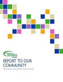 Mosaic PCN Report to Our Community