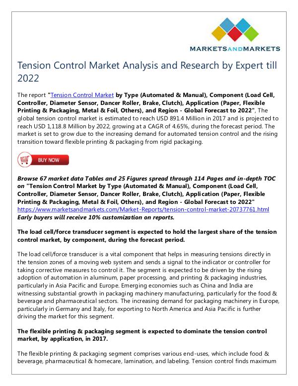 Tension Control Market
