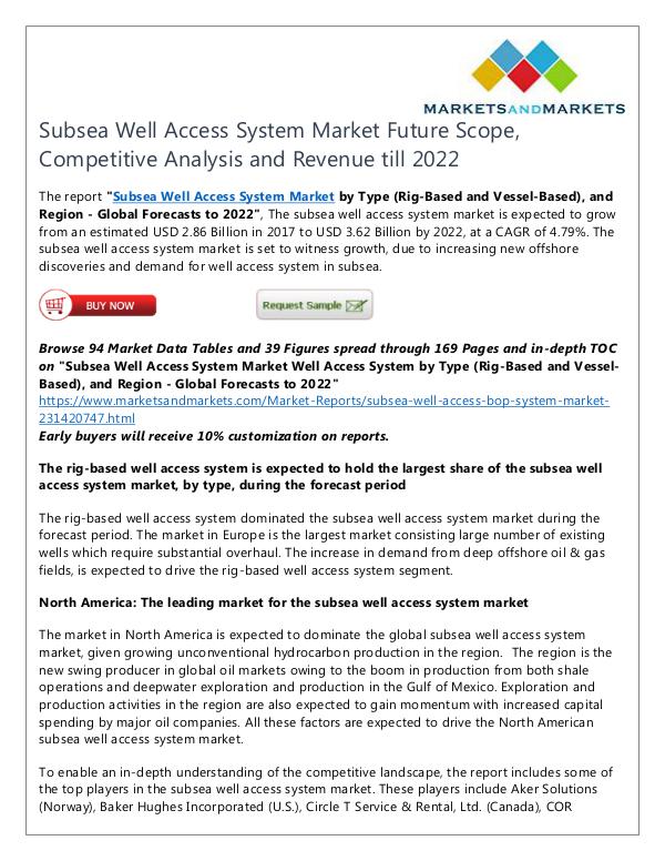 Subsea Well Access System Market