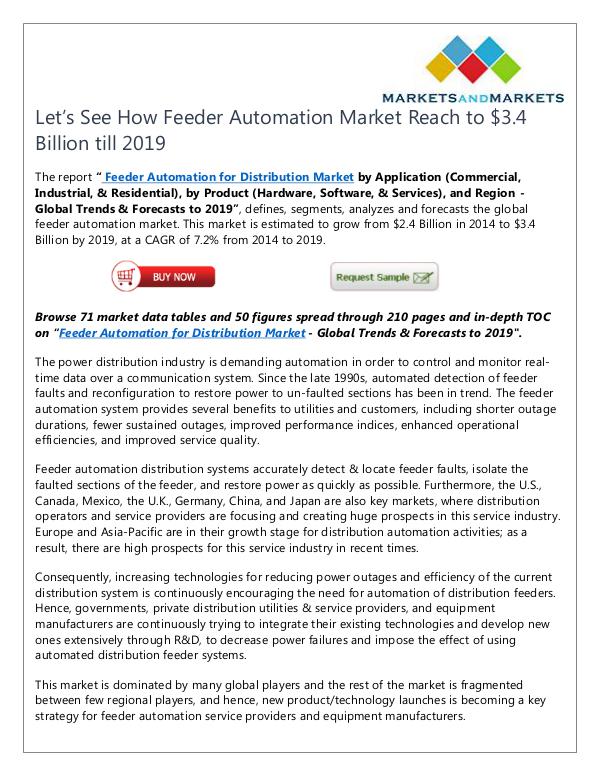 Feeder Automation Market